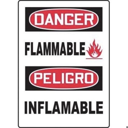 Accuform BILINGUAL OSHA DANGER SAFETY SIGN SBMCHG102XL SBMCHG102XL